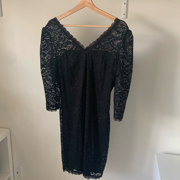 gorgeous black lace dress - Picture 1 of 2